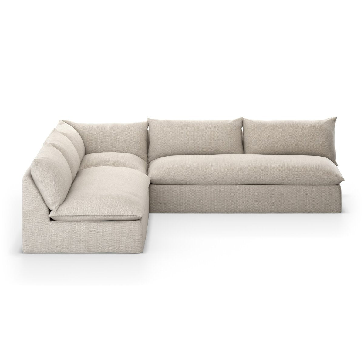 Modern Outdoor 3 Piece Sectional