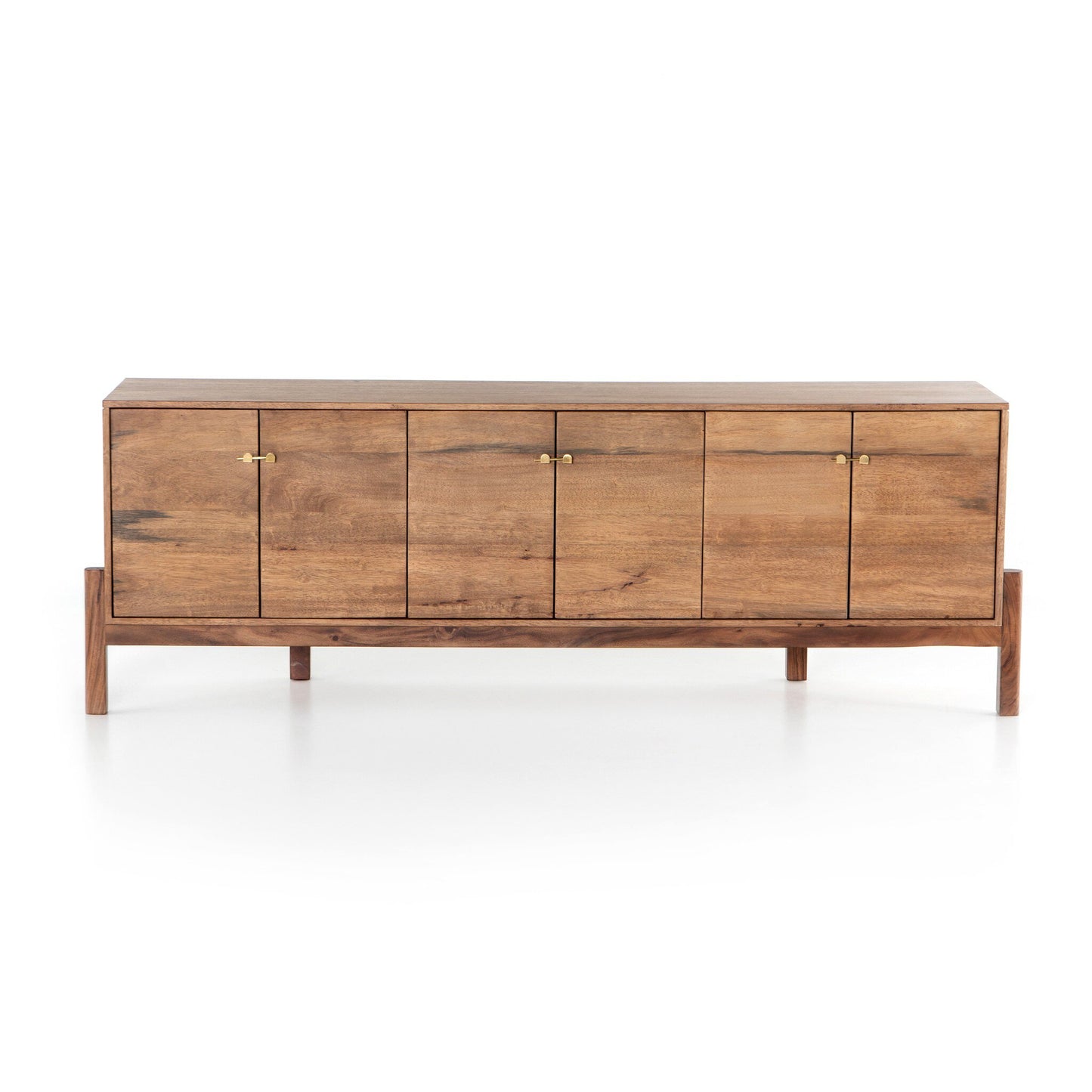 Honey Brown Latch Media Console