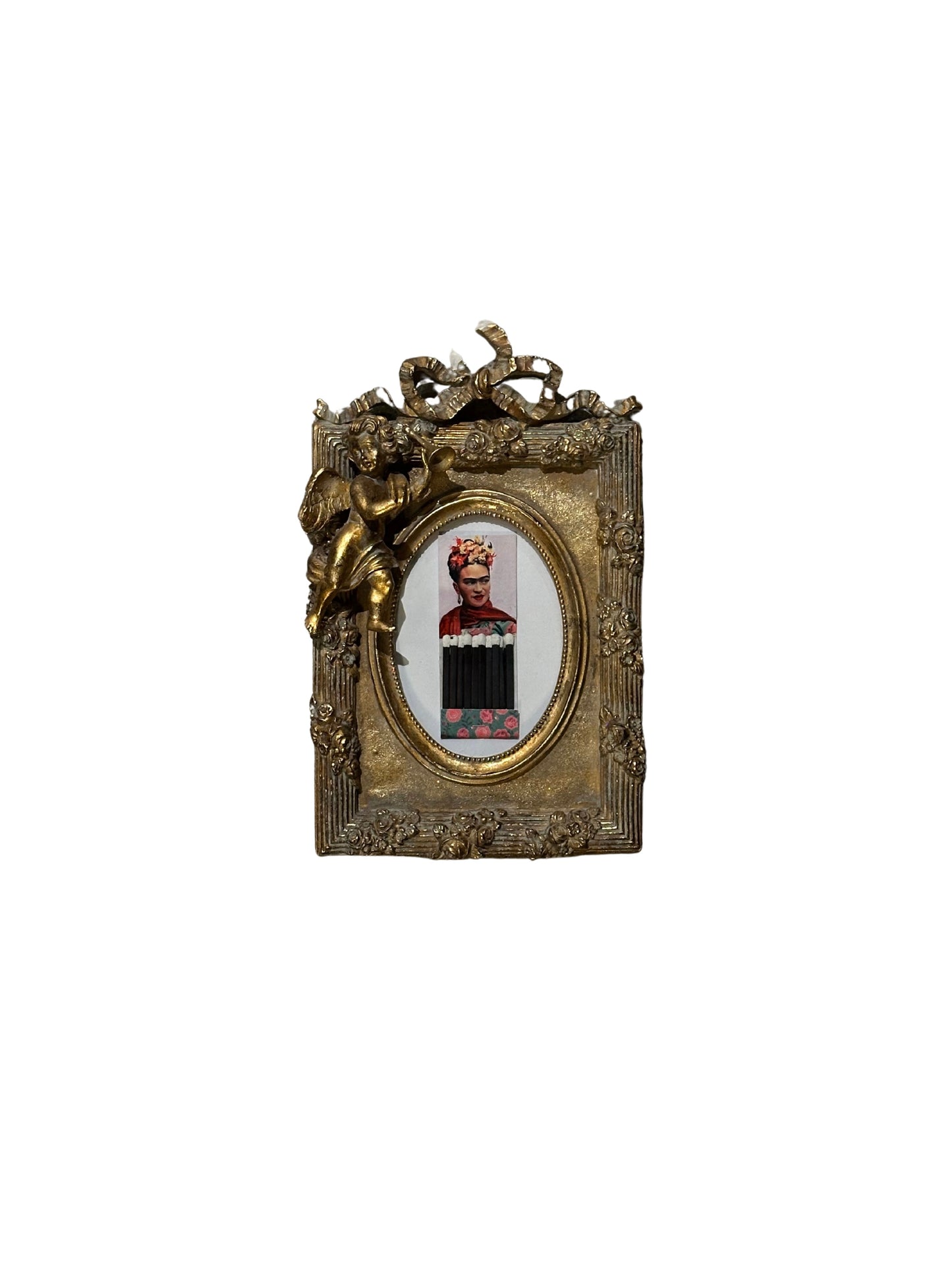 Frida Khalo Match Box Framed