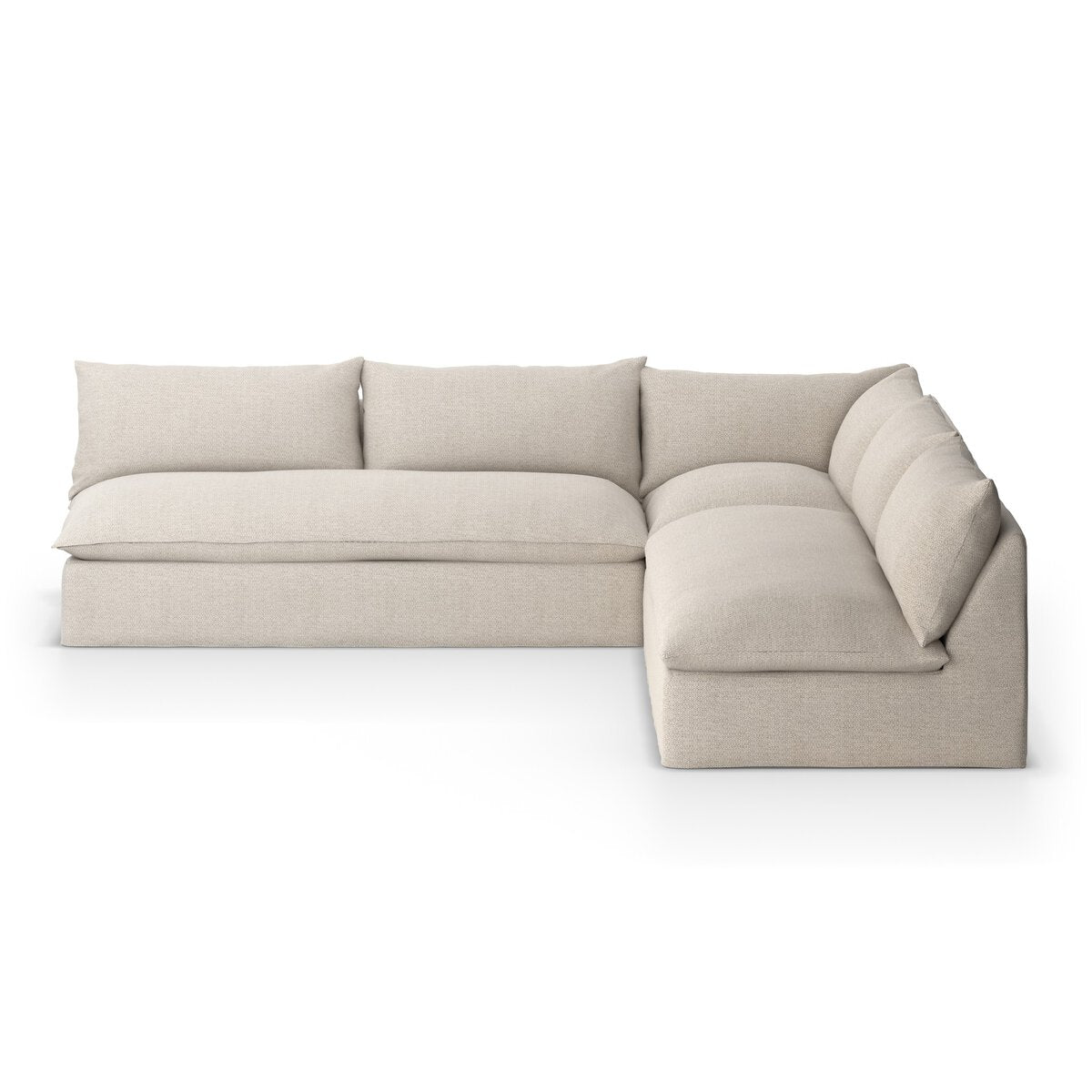 Modern Outdoor 3 Piece Sectional