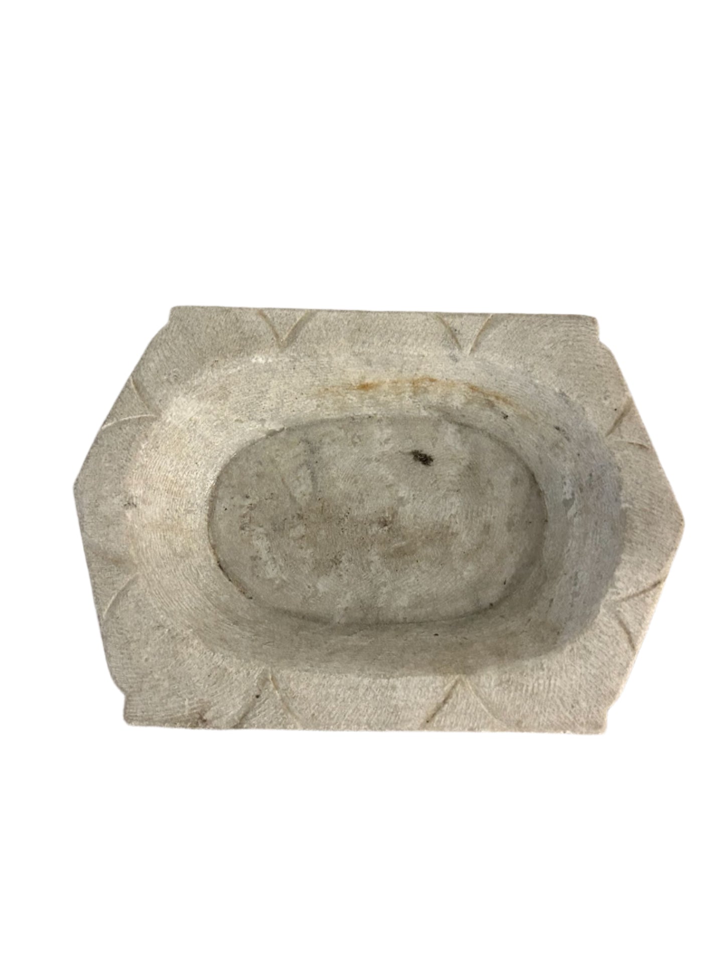 13" Oval Marble Dish