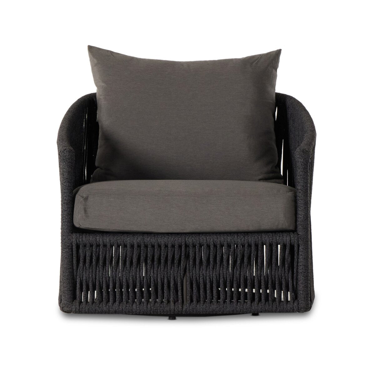 Woven Rope Swivel Chair