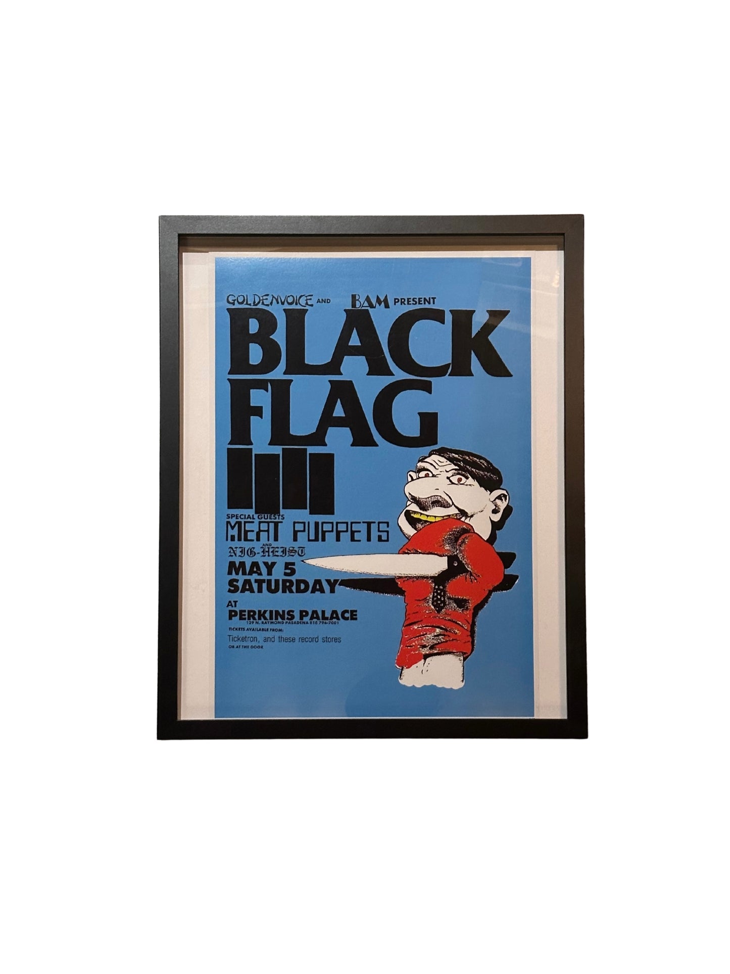 Black Flag Vintage Poster