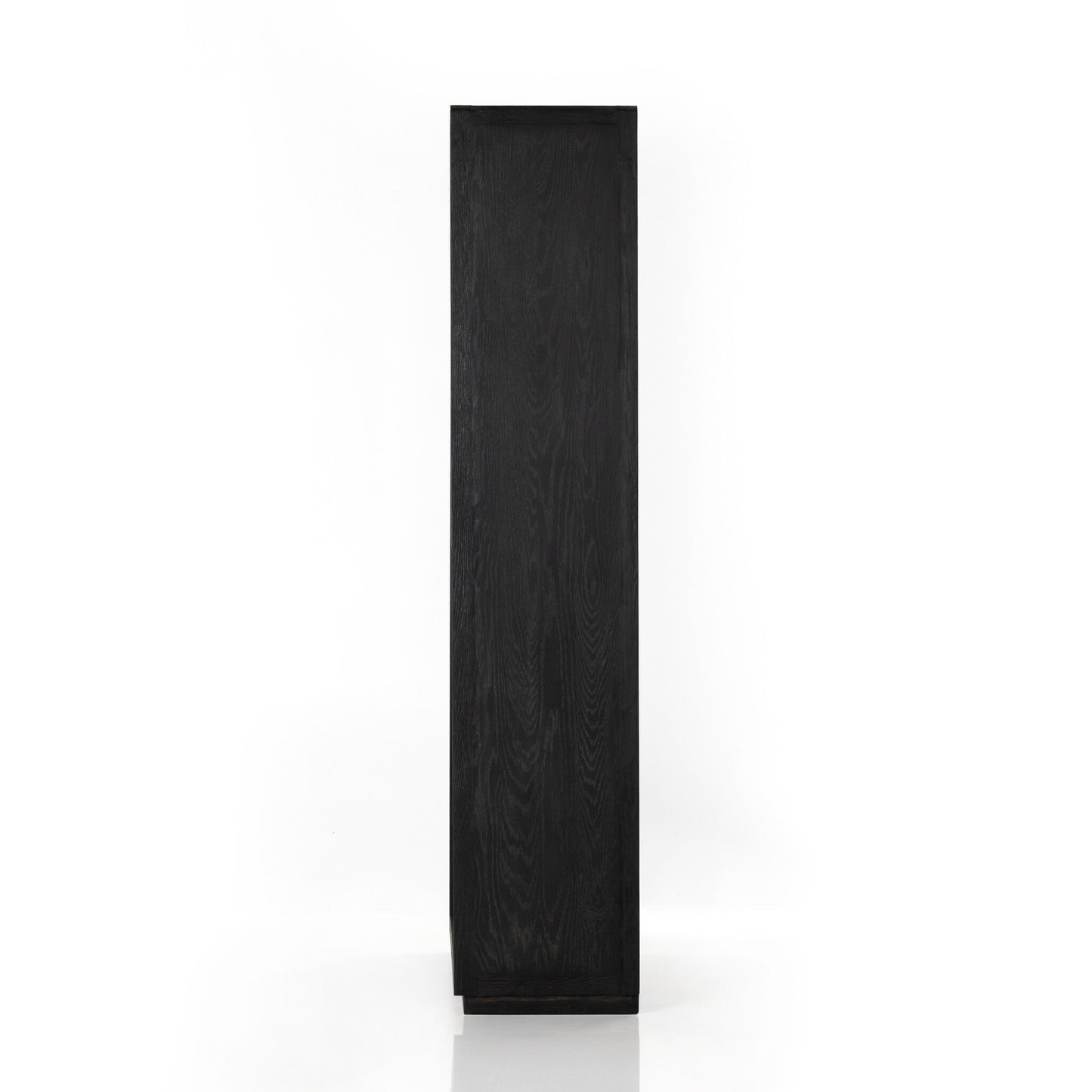 Two-Tone Oak Cabinet - Black