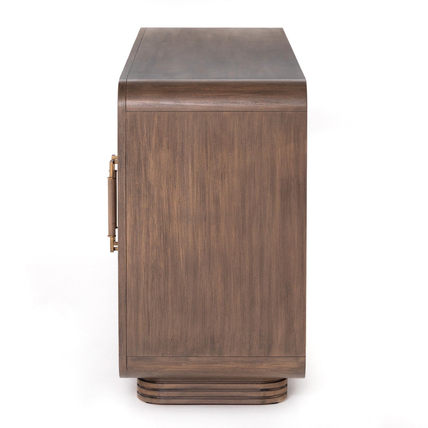 Fluted Mahogany Sideboard - Espresso
