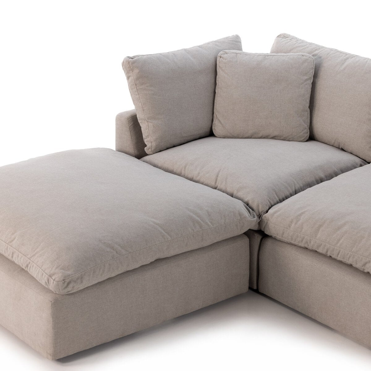 5-Piece Modular Pillow Sectional