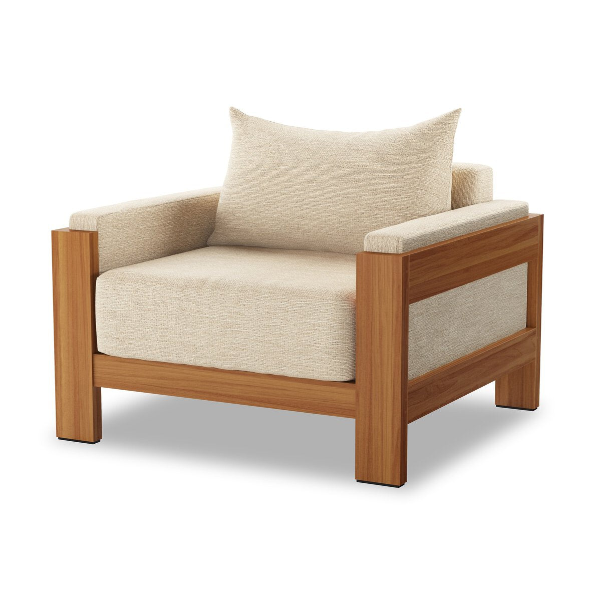 Natural Teak Outdoor Chair