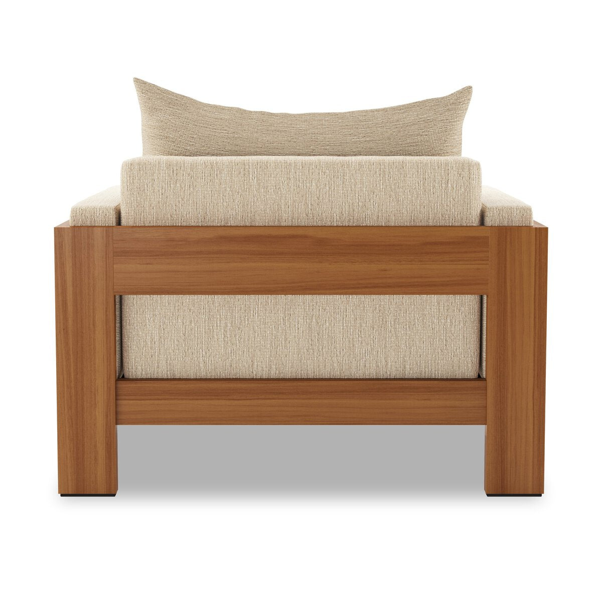 Natural Teak Outdoor Chair