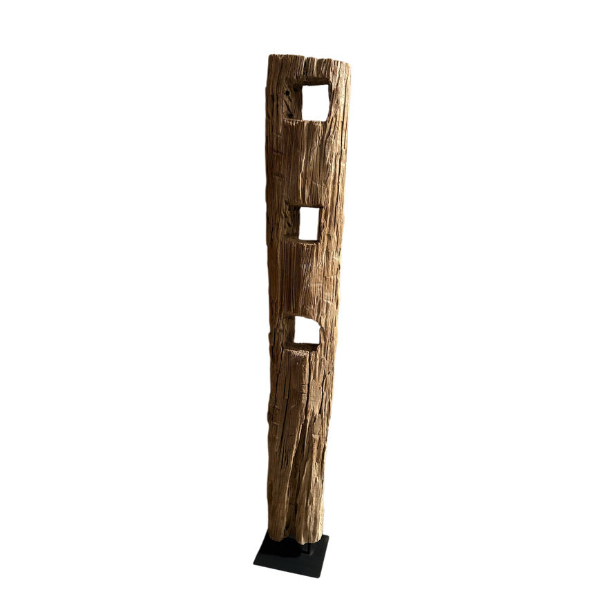 VINTAGE TOTEM FENCE POST