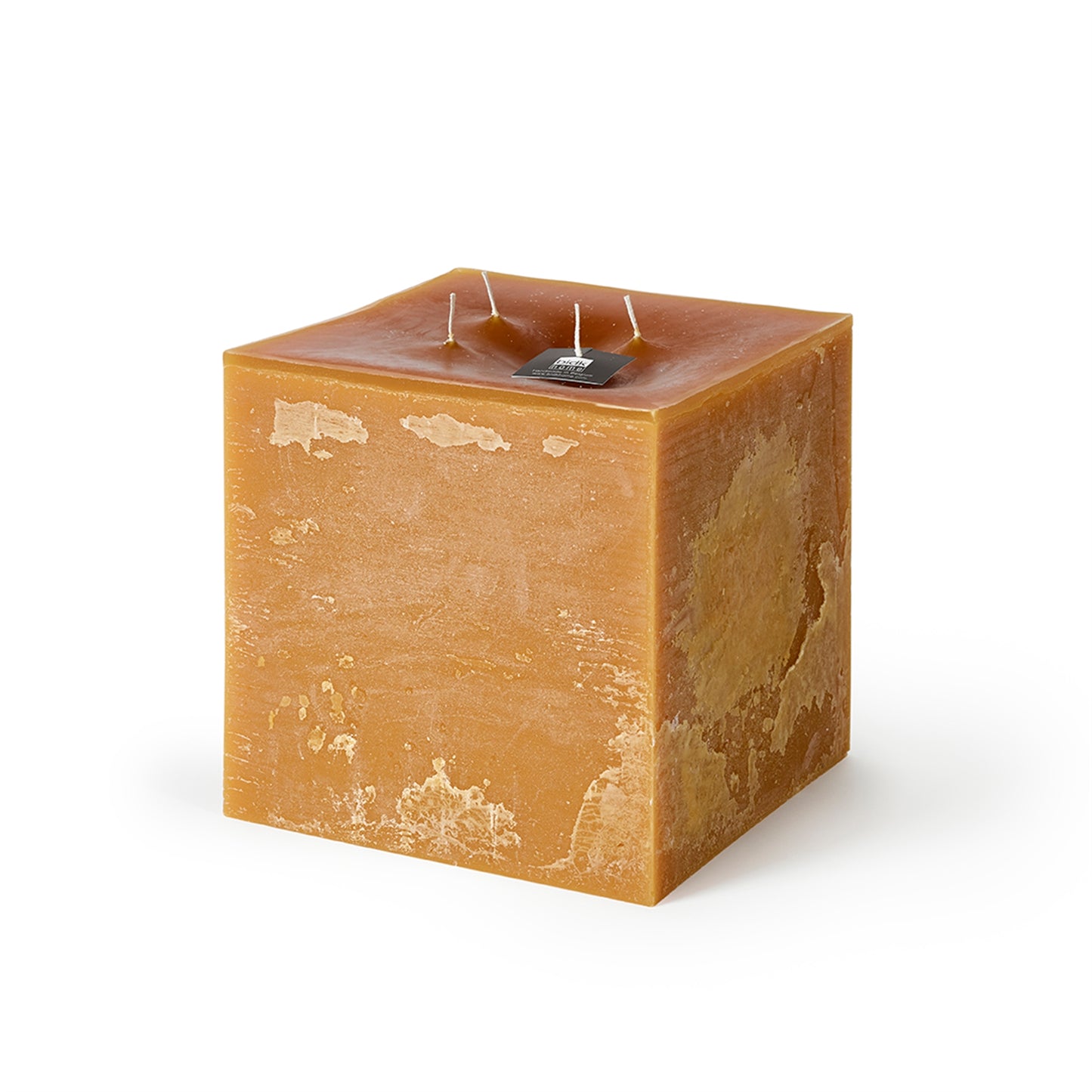 Unscented Square 4-Wick Block Candle