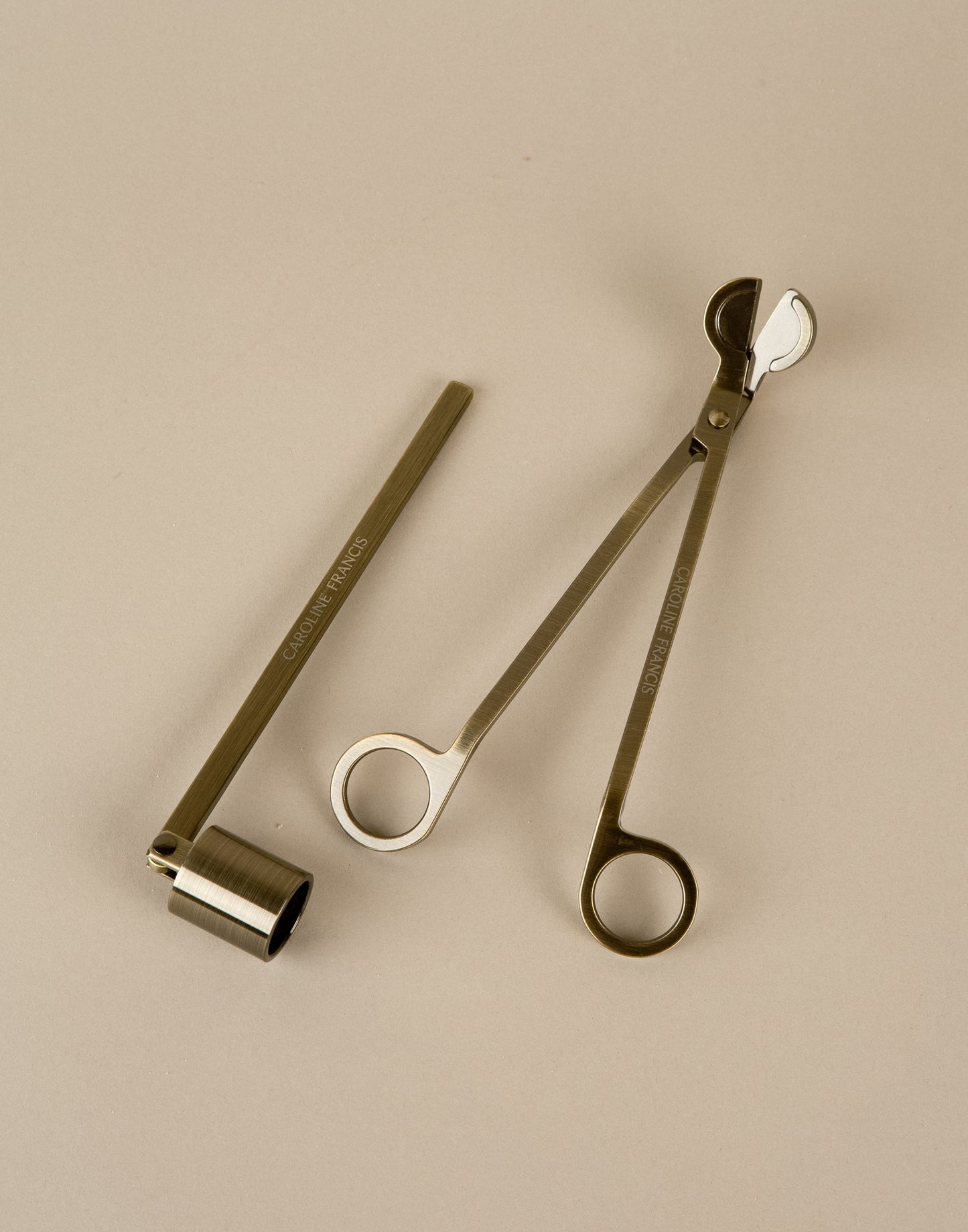 Caroline Francis - Candle Snuffer and Wick Trimmer Set