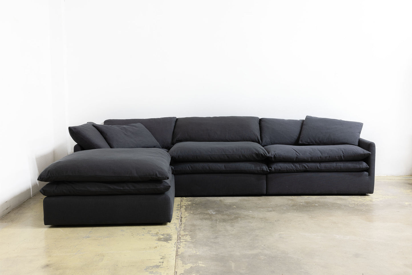 Double Cushion Modular Sectional