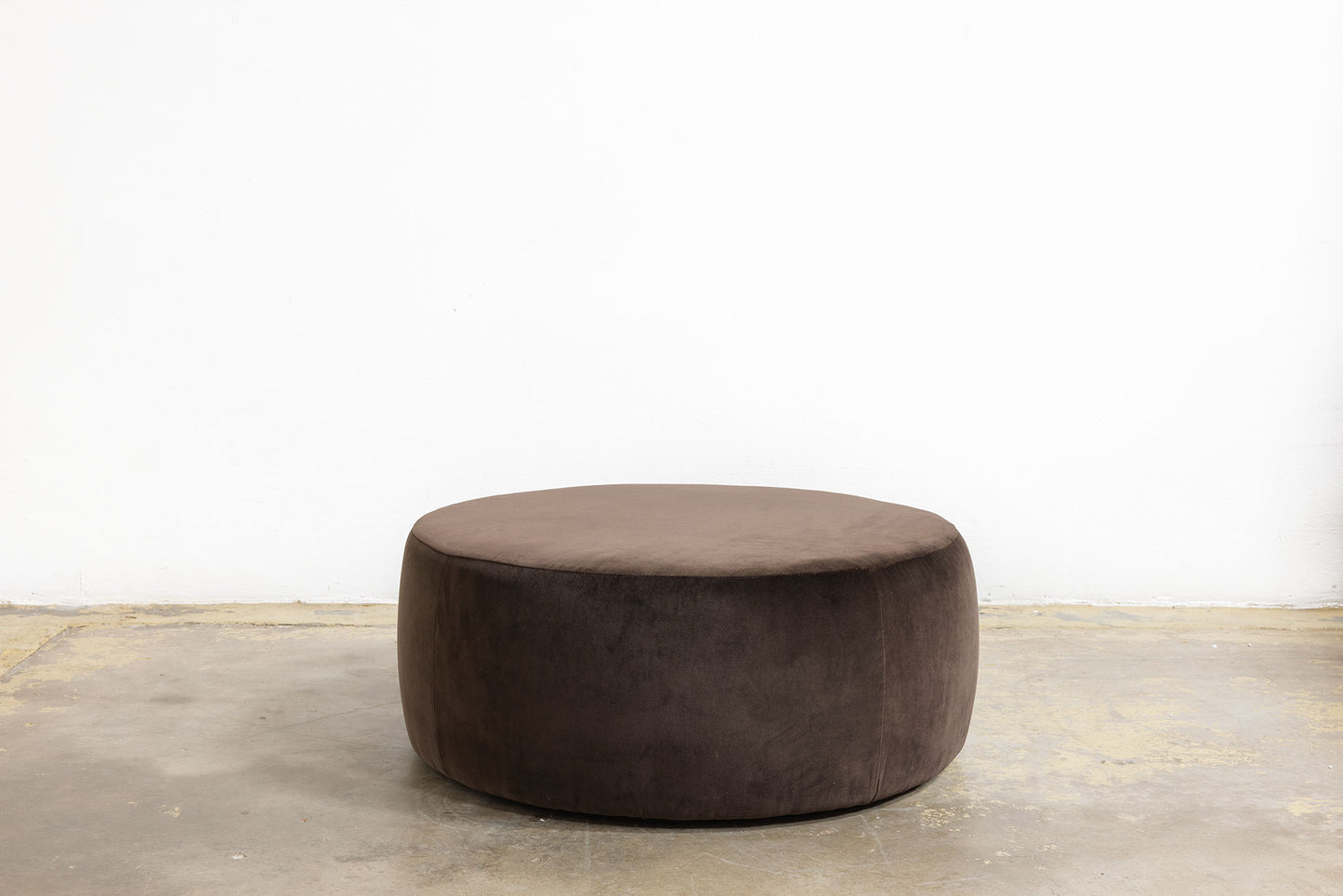 Espresso Velvet Coffee Ottoman