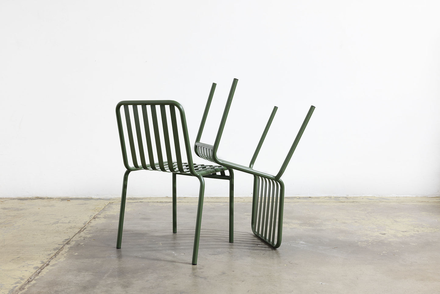 Gridiron Metal Chair