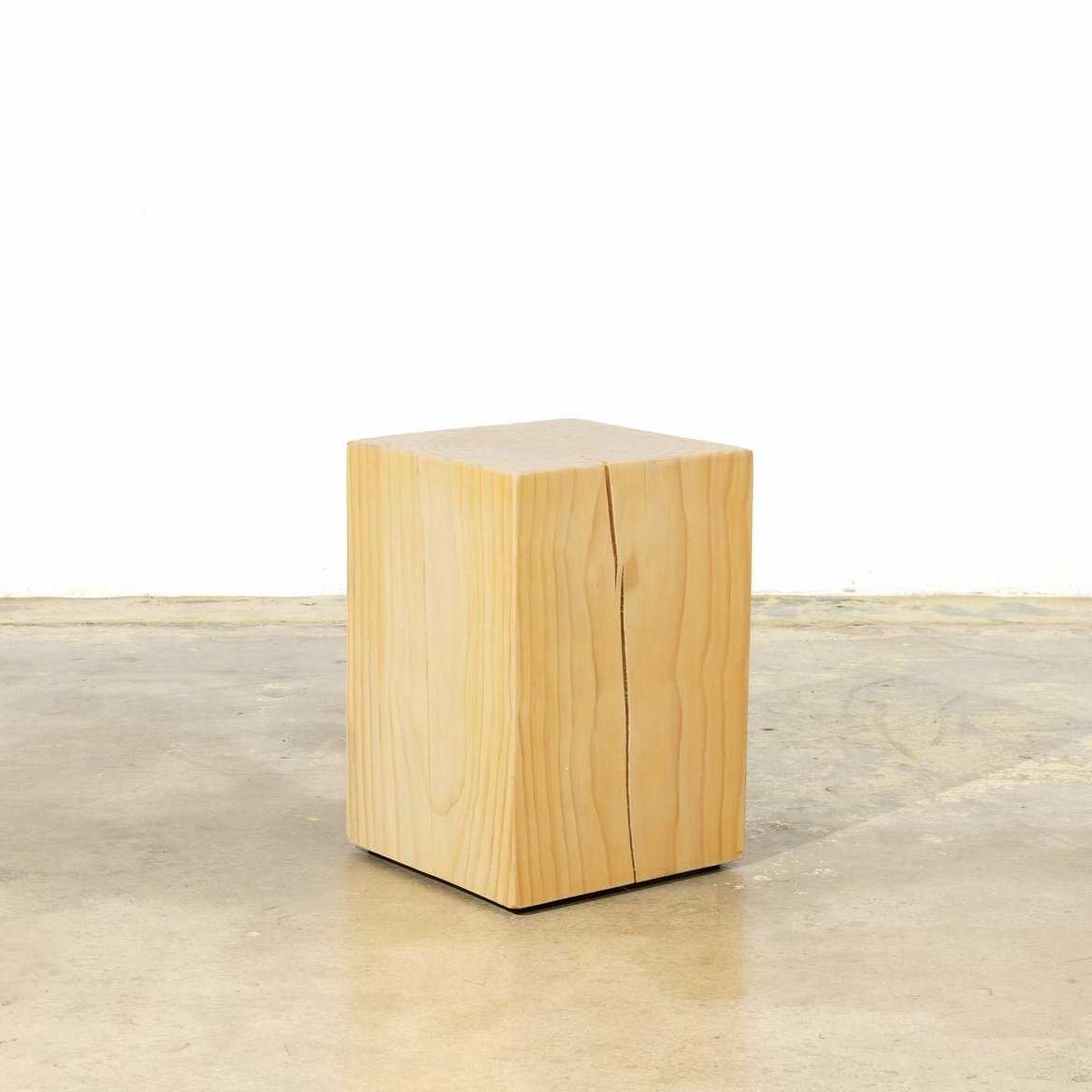 Solid Oak Cube Table