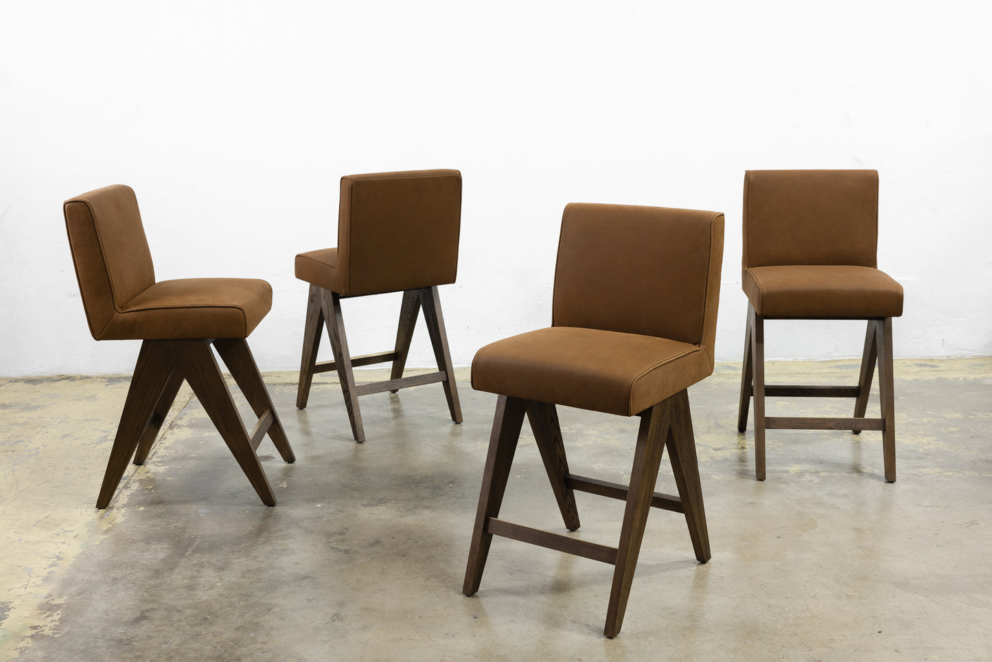 Jeanneret Inspired Counter Stool
