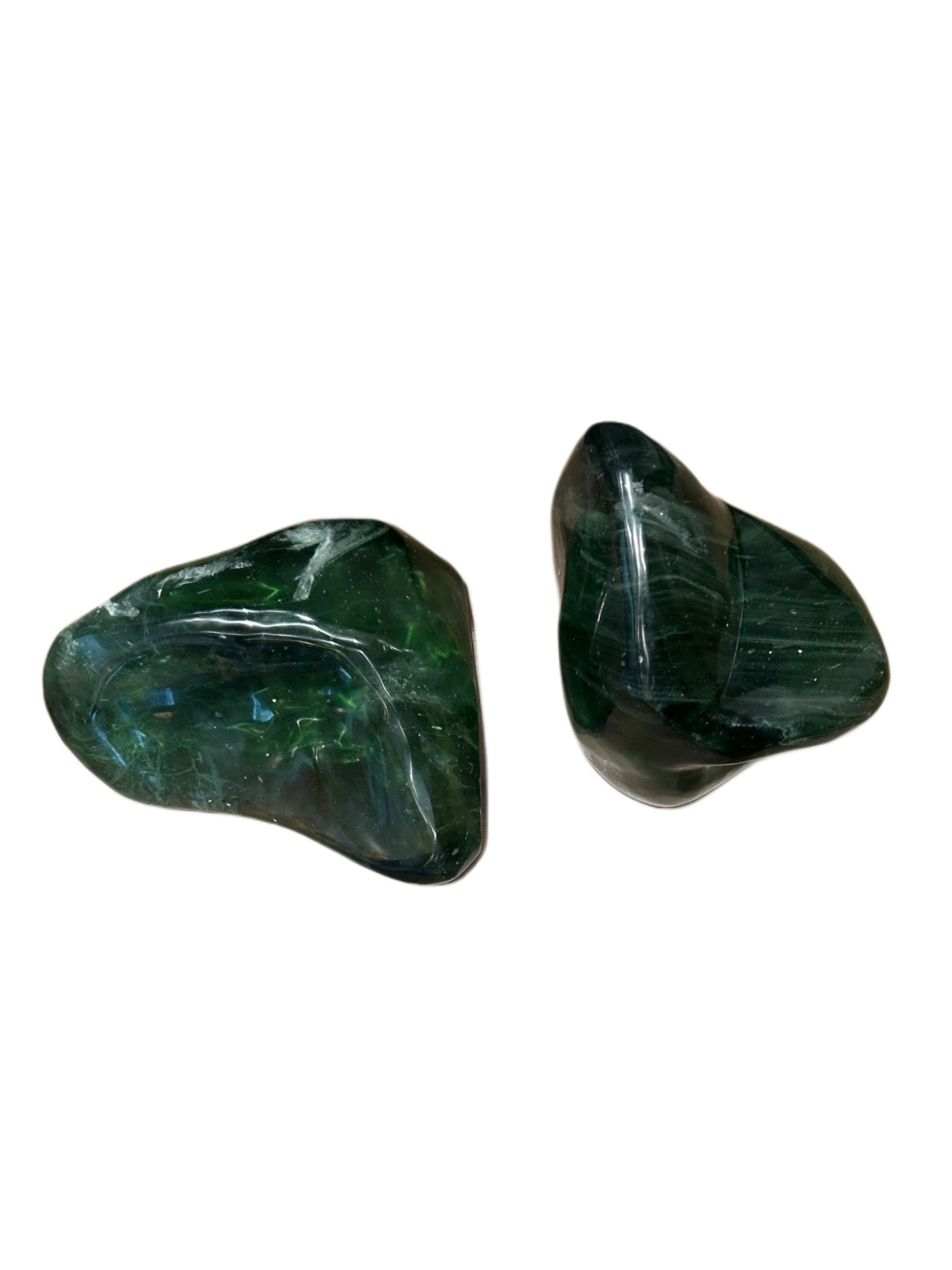 Green Obsidian Mineral Object