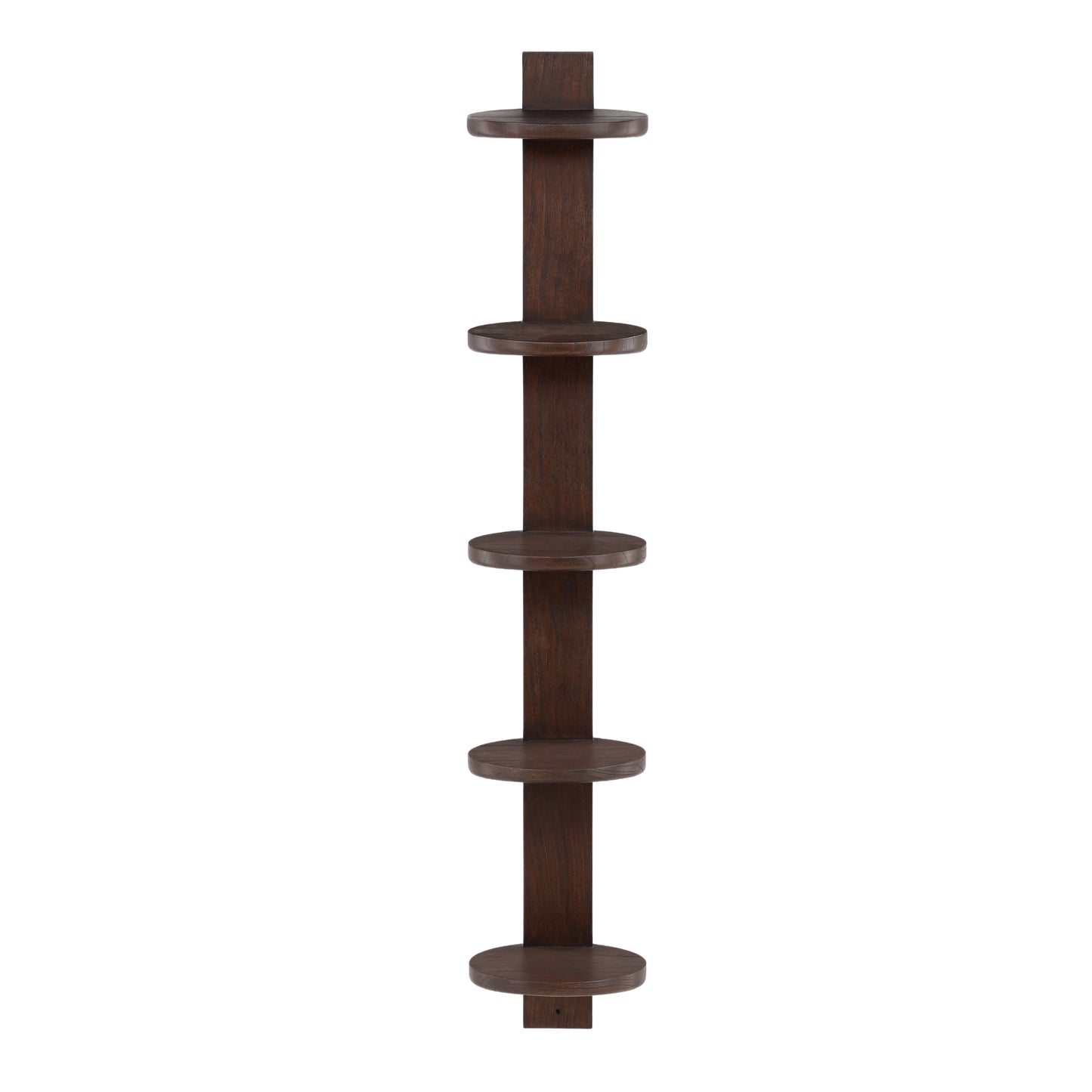 Wall Mounted Wood Bookcase