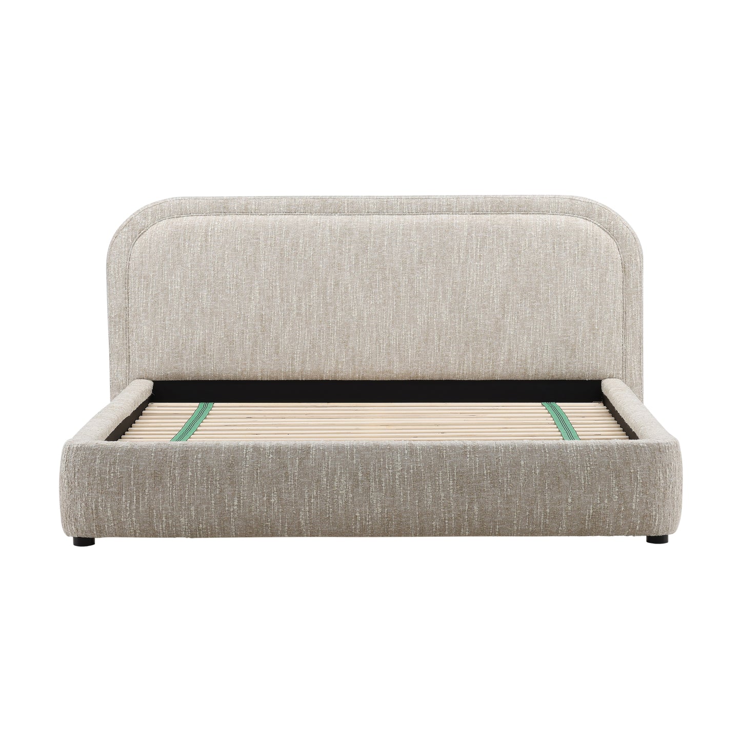Beige Upholstery Bed