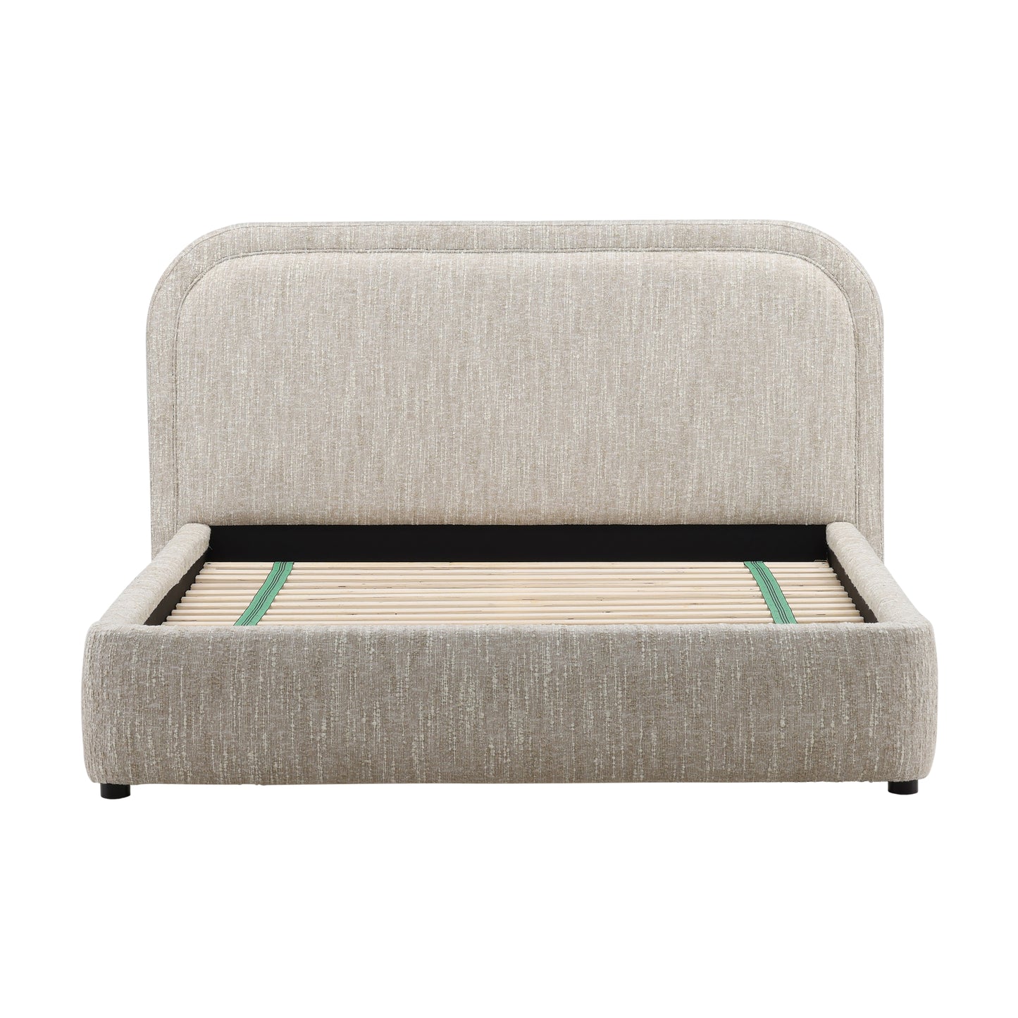 Beige Upholstery Bed