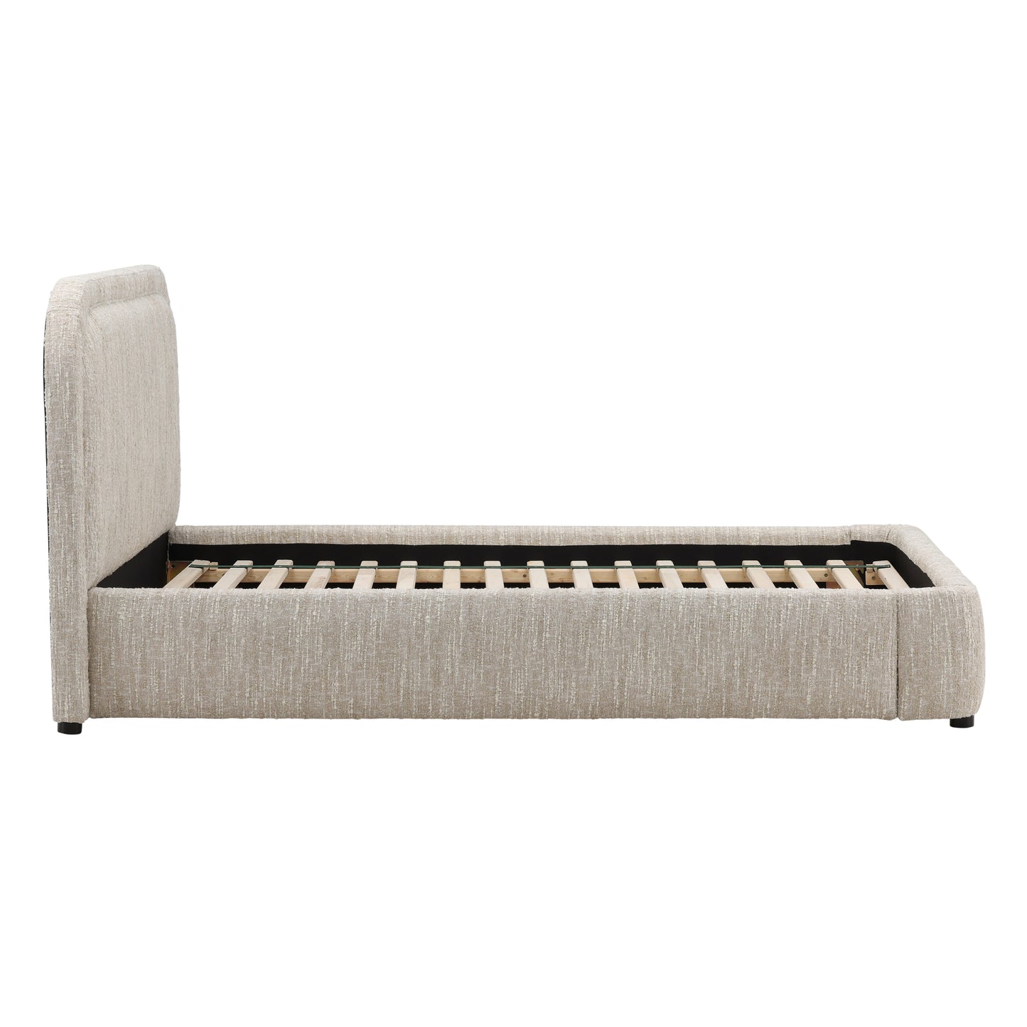 Beige Upholstery Bed