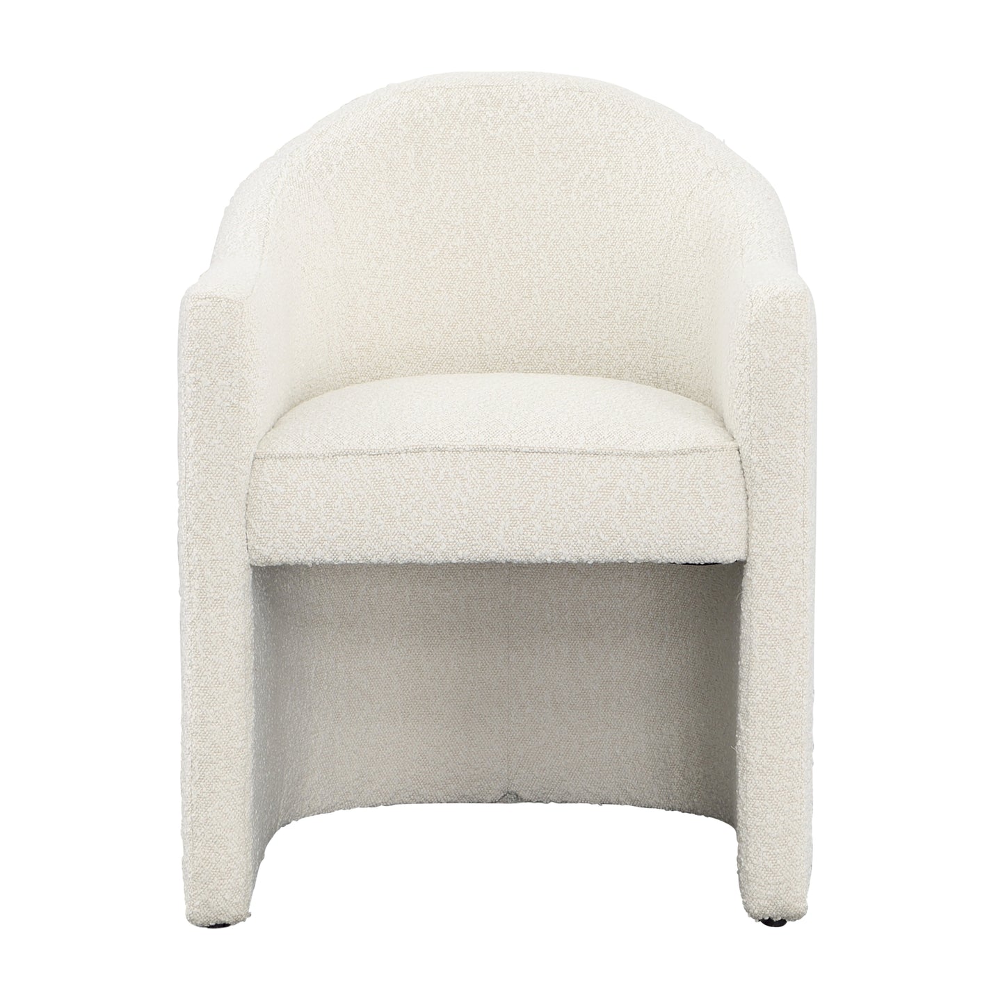 Boucle Floating Dining Chair