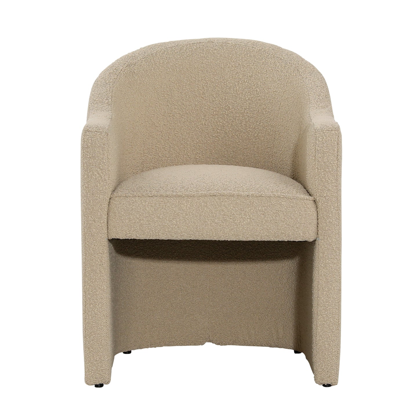 Boucle Floating Dining Chair