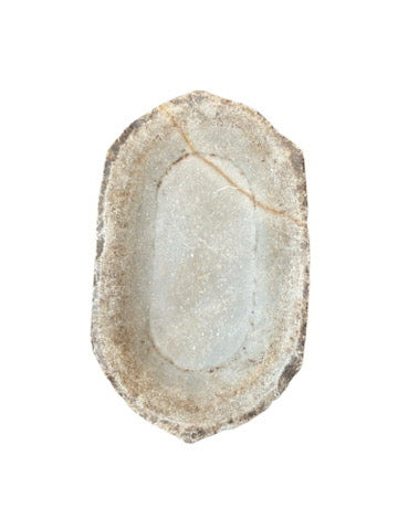 10" Oval Marble Dish