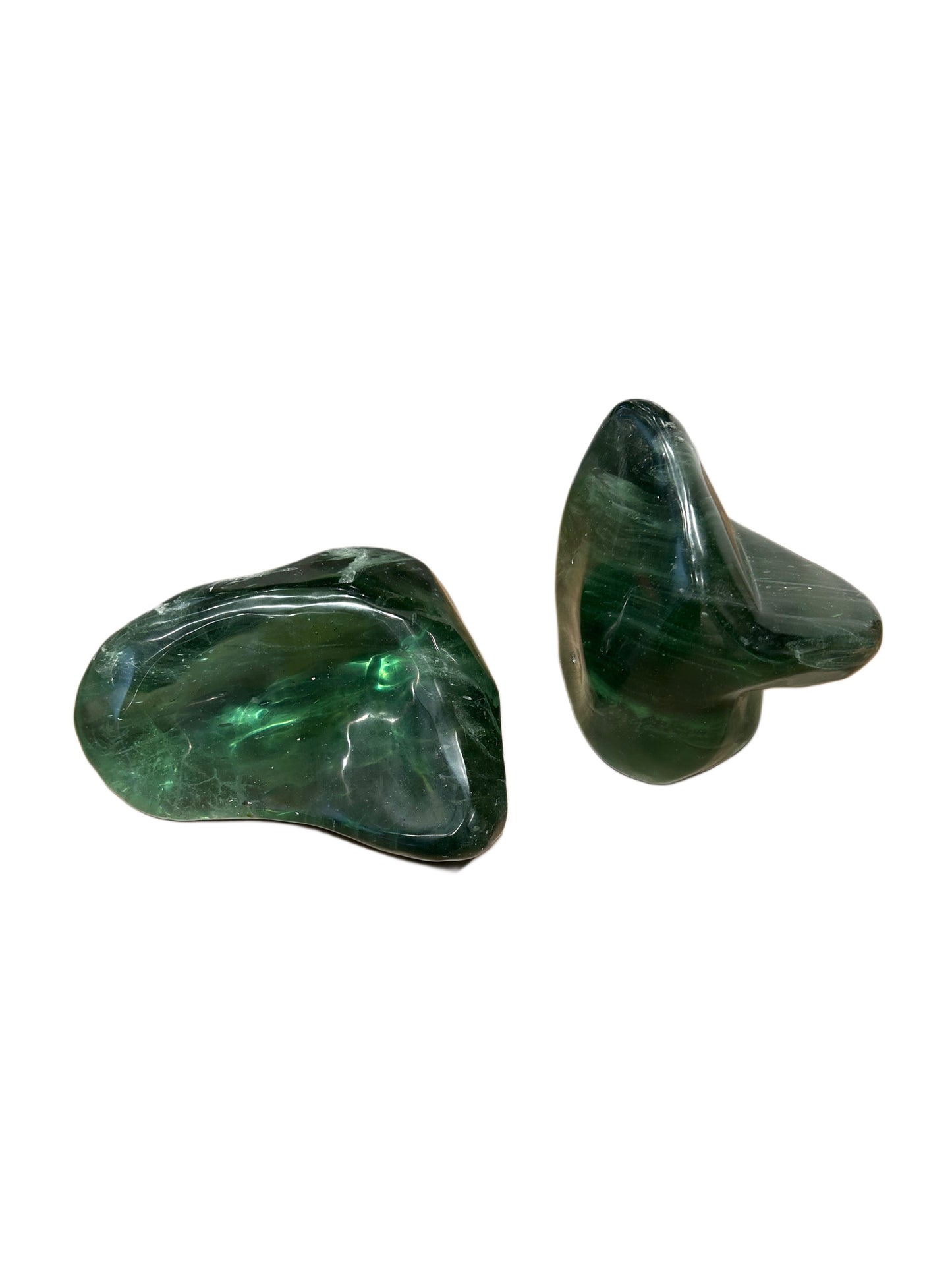 Green Obsidian Mineral Object