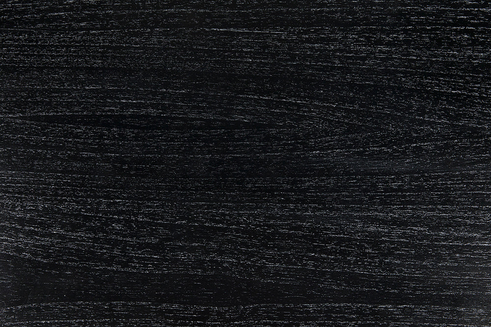 Hand Rubbed Black Mahogany Bench