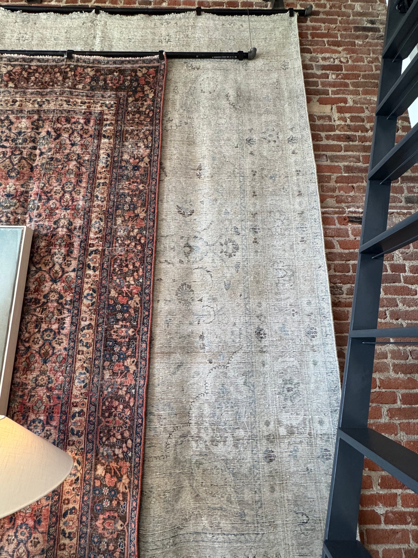 9' x 12' Vintage Over-Dye Cream Rug