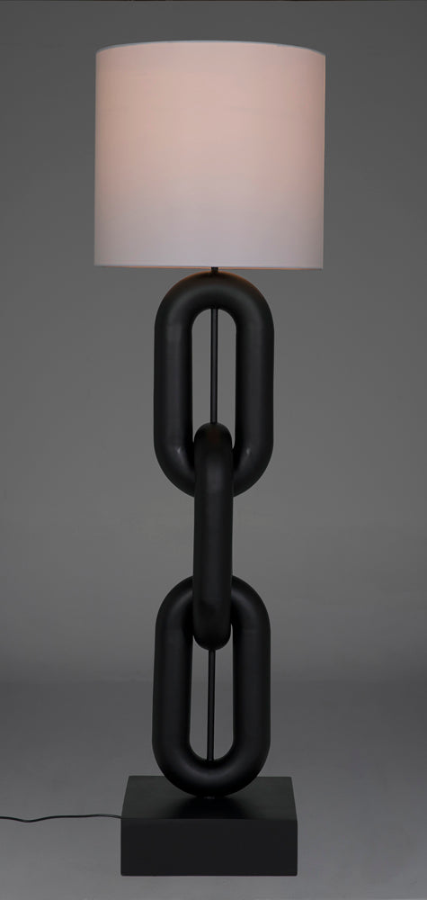 Matte Chain Lamp W/Shade