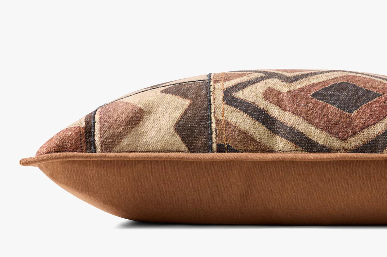 Diamond Tribal Print Lumbar Pillow