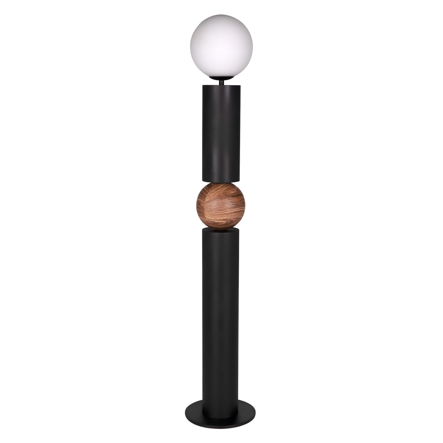 Sculptural Sphere Floor Lamp