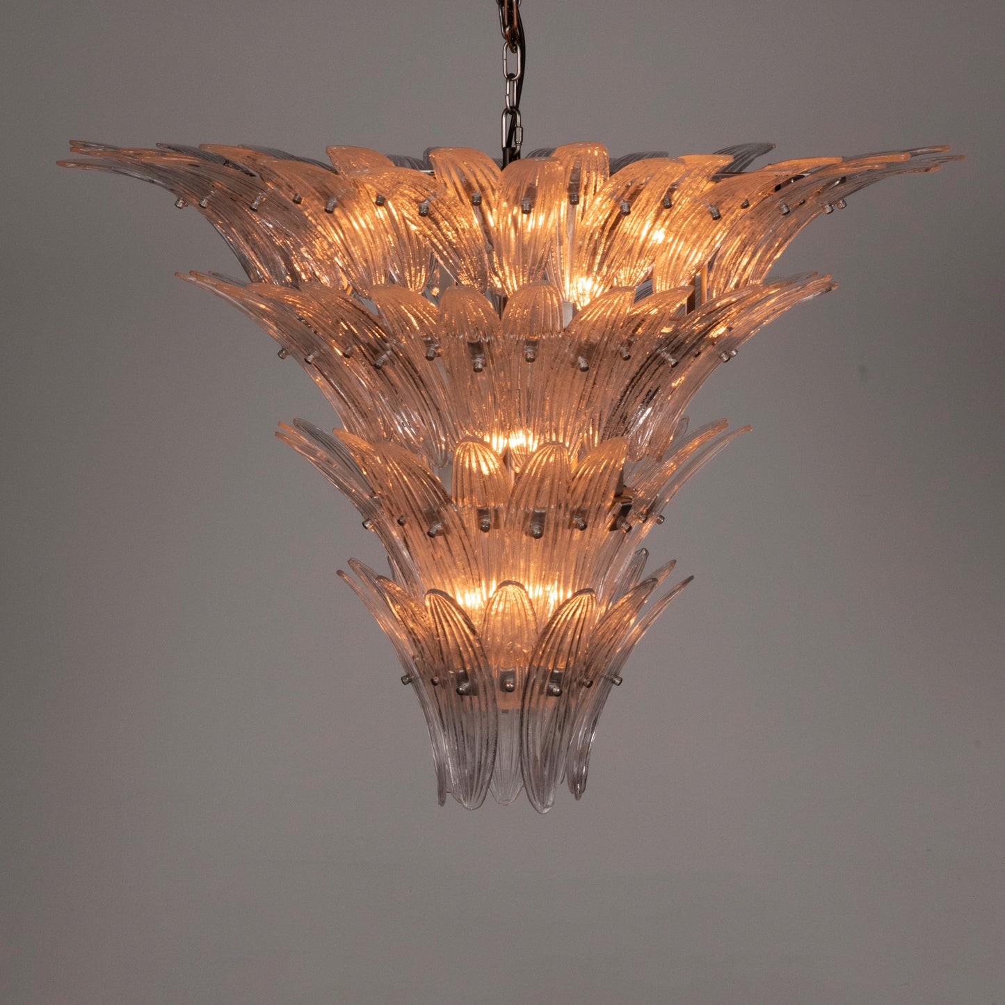 XL Empire Glass Chandelier