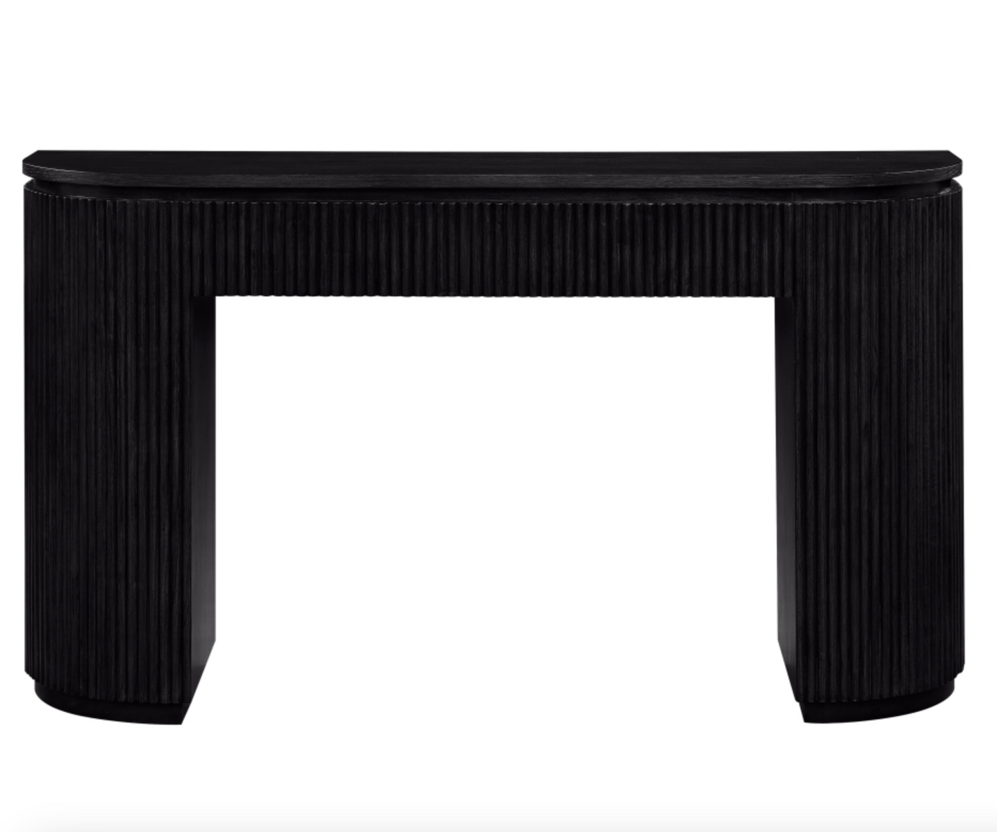 Astrid Solid Wood And Oak Veneer Console Table