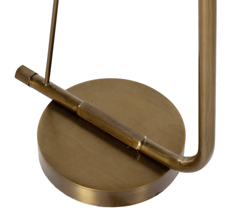 Metal Pyramid Floor Lamp