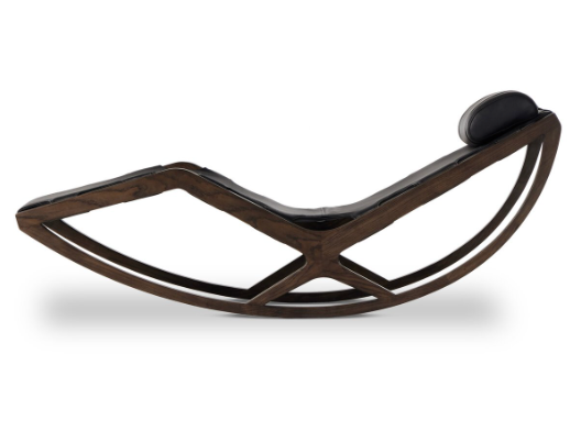Zero Gravity Leather Chaise