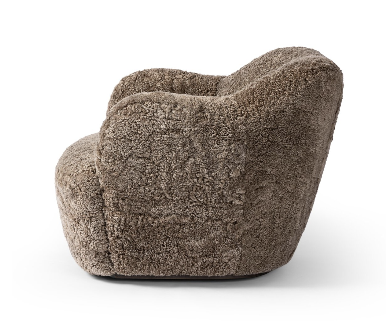 Shearling Swivel Chair