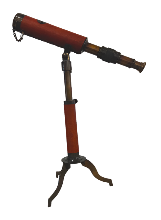 Vintage Telescope with Tripod