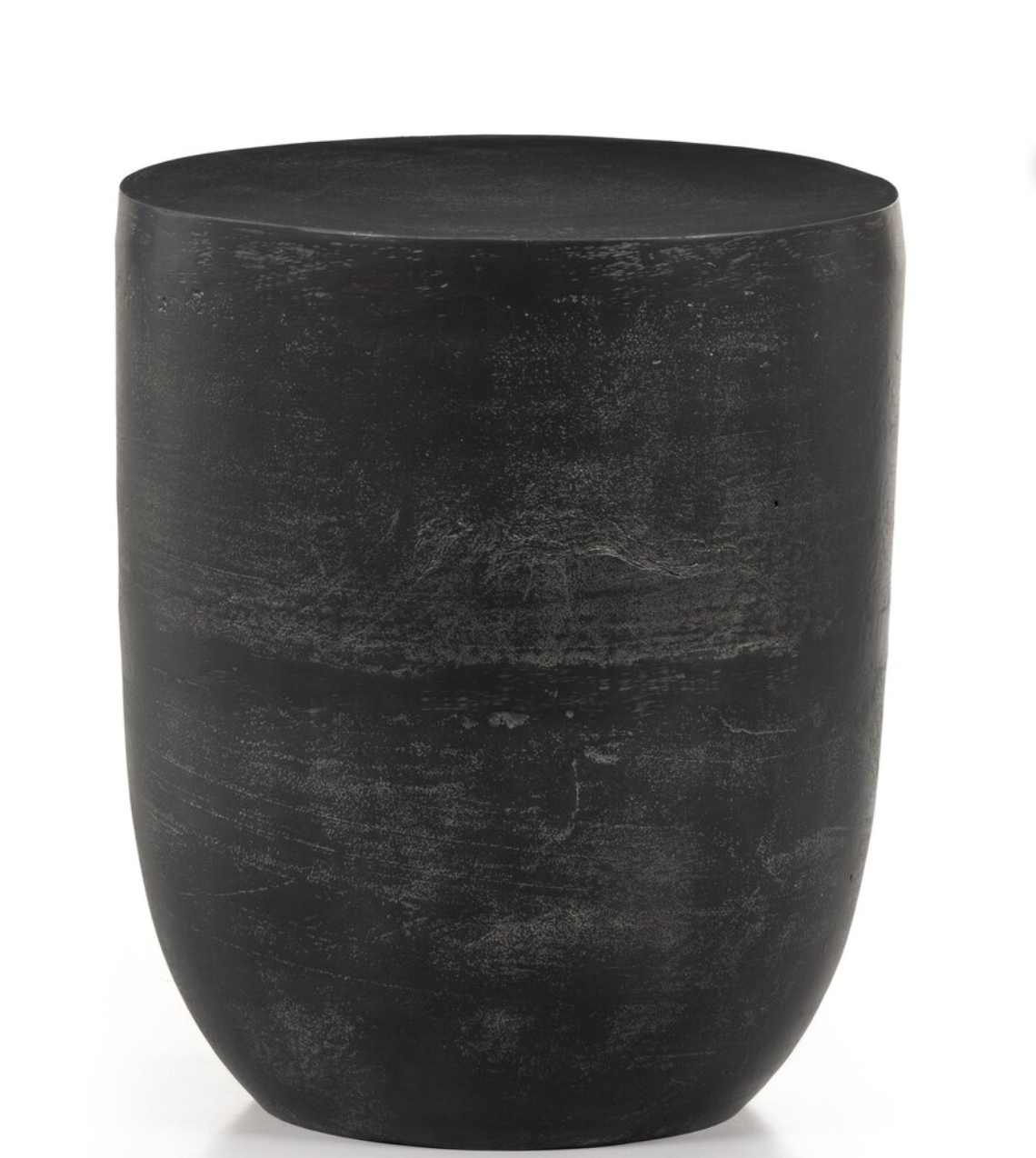 Metal Drum Accent Table