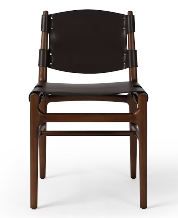 Sling Leather Dining Chair