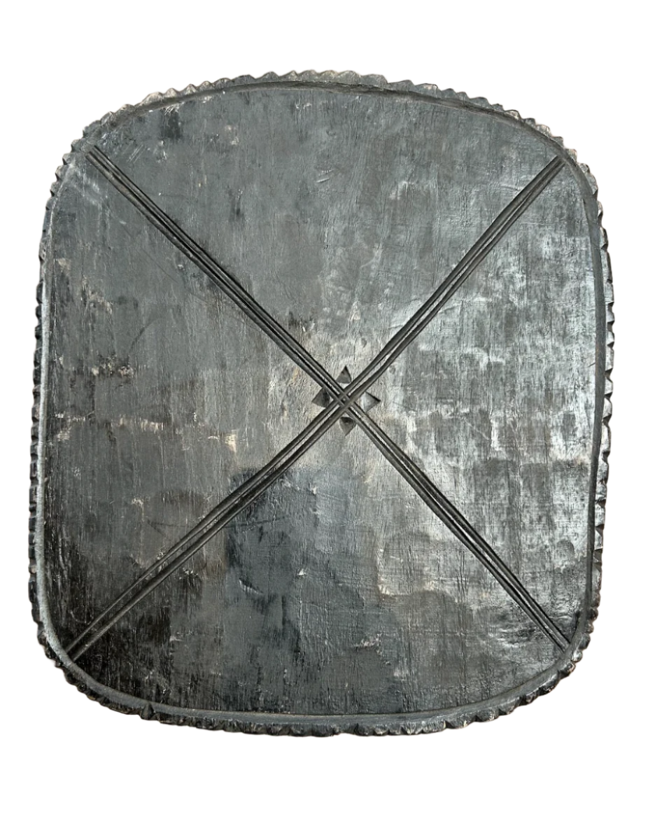 Vintage African X-Base Stool