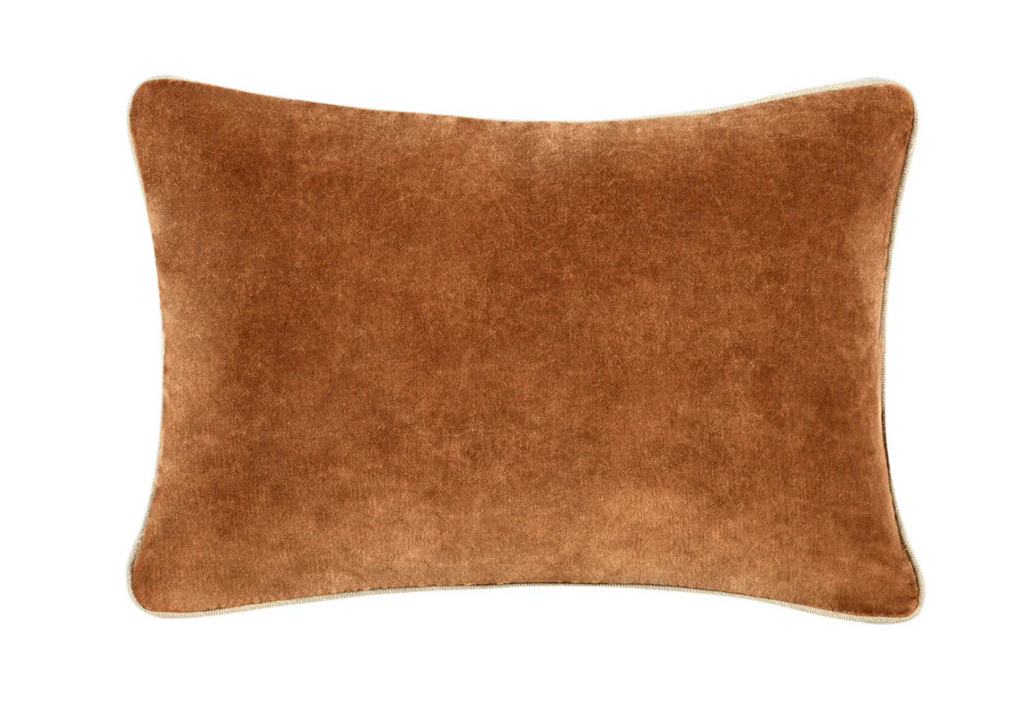 Velvet Lumbar Pillow - Hazel