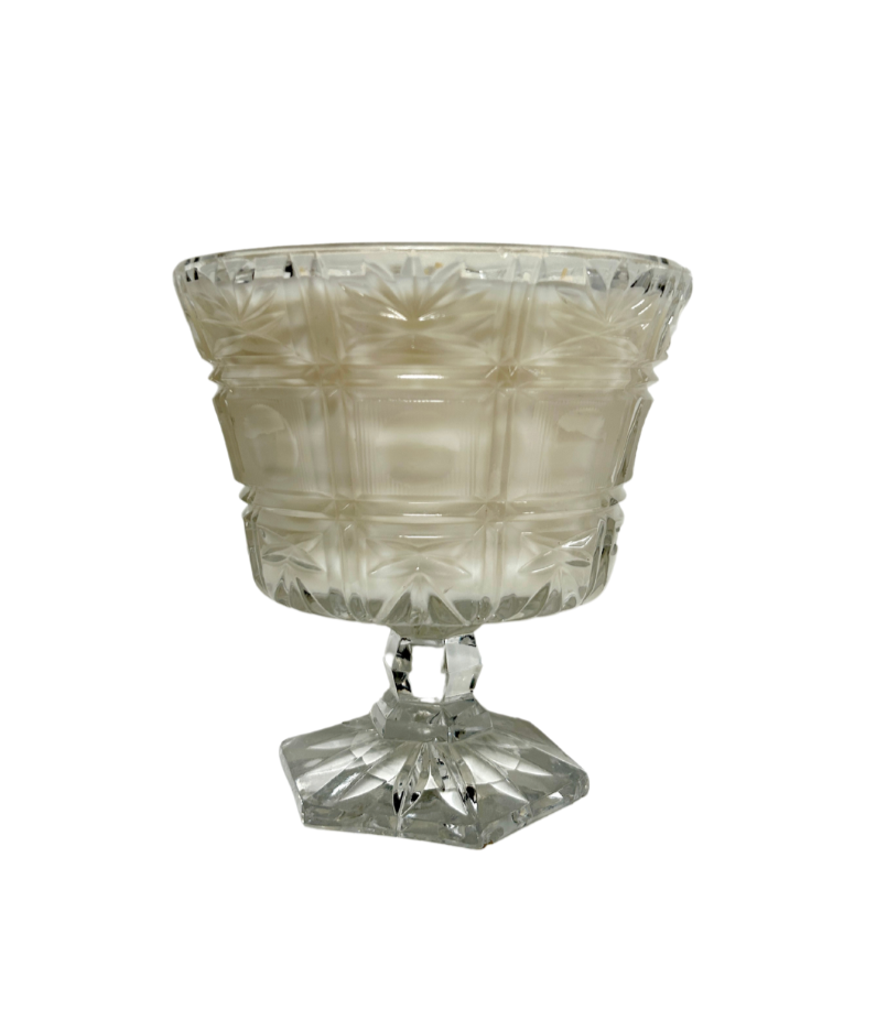 Crystal Glass Scented Candle - Midnight Forest