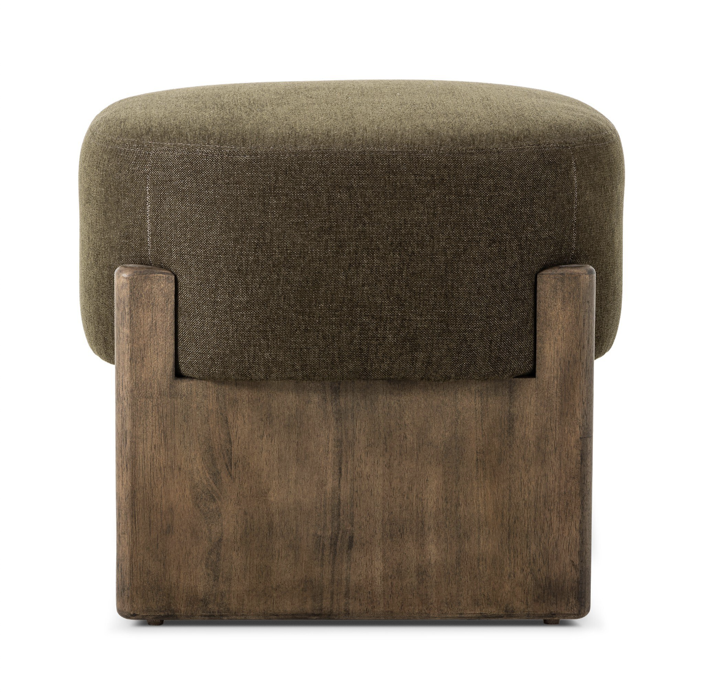 Modern Olive Accent Stool