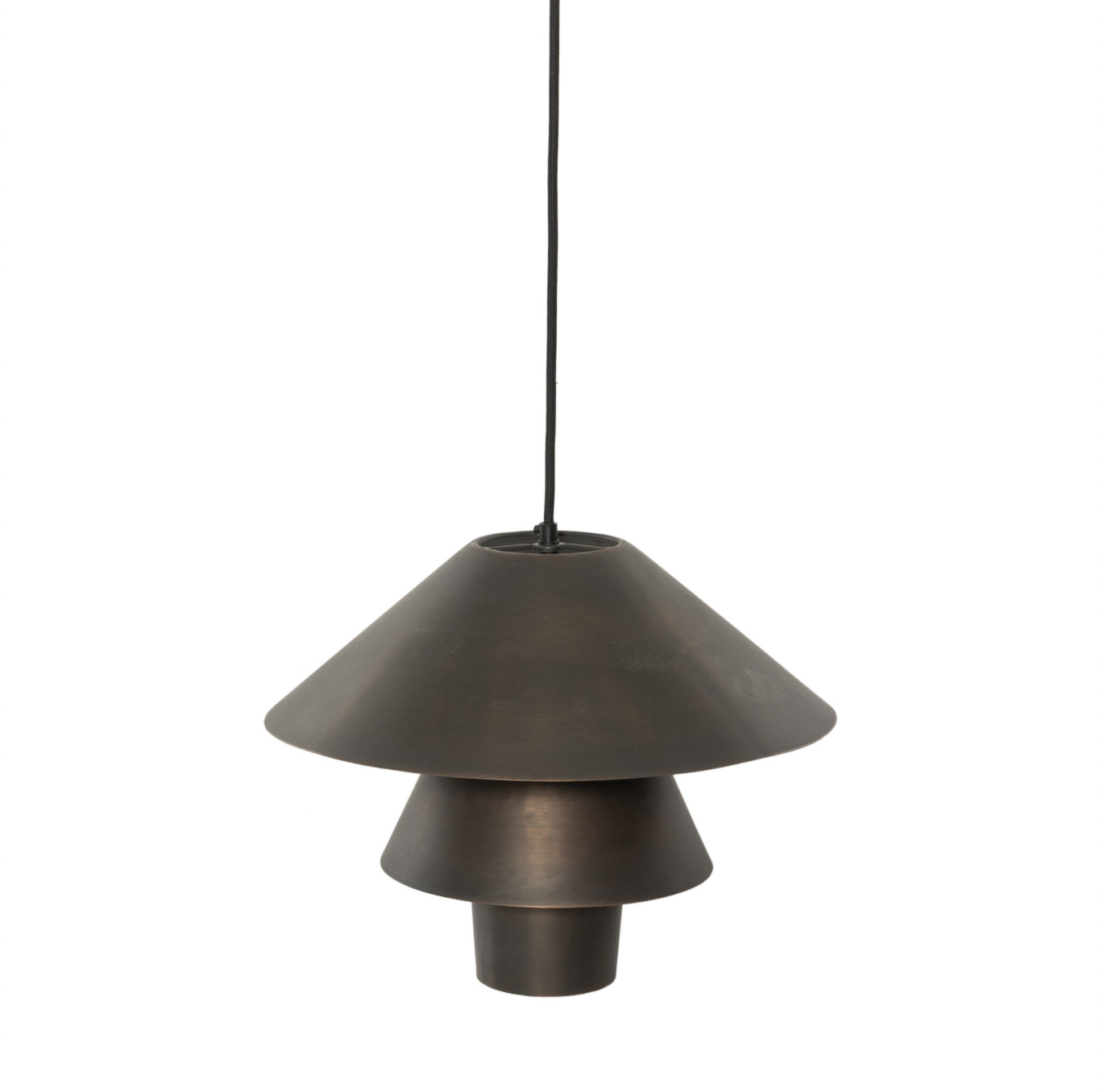 Tiered Metal Pendant