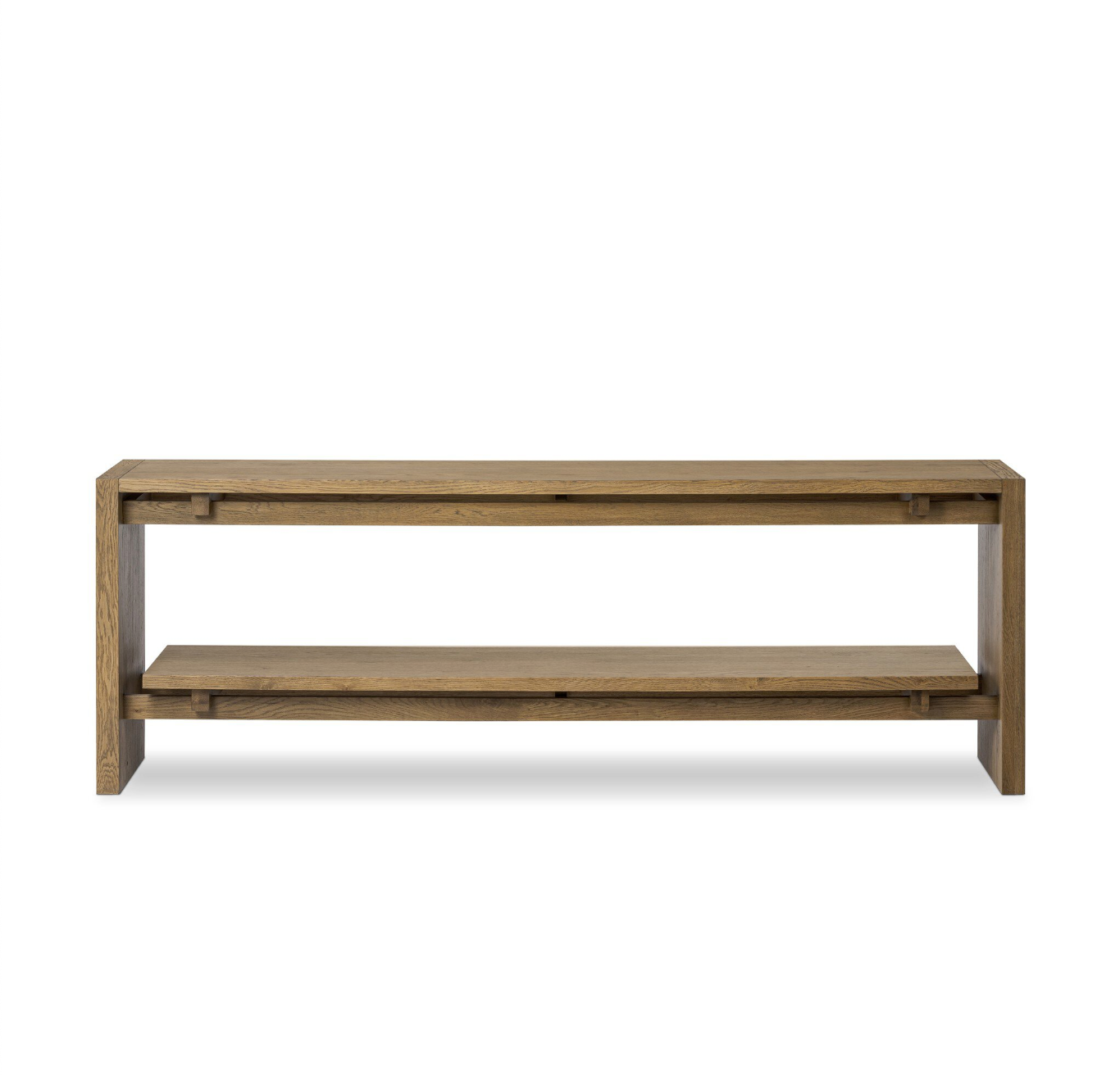 Minimal Oak Media Console