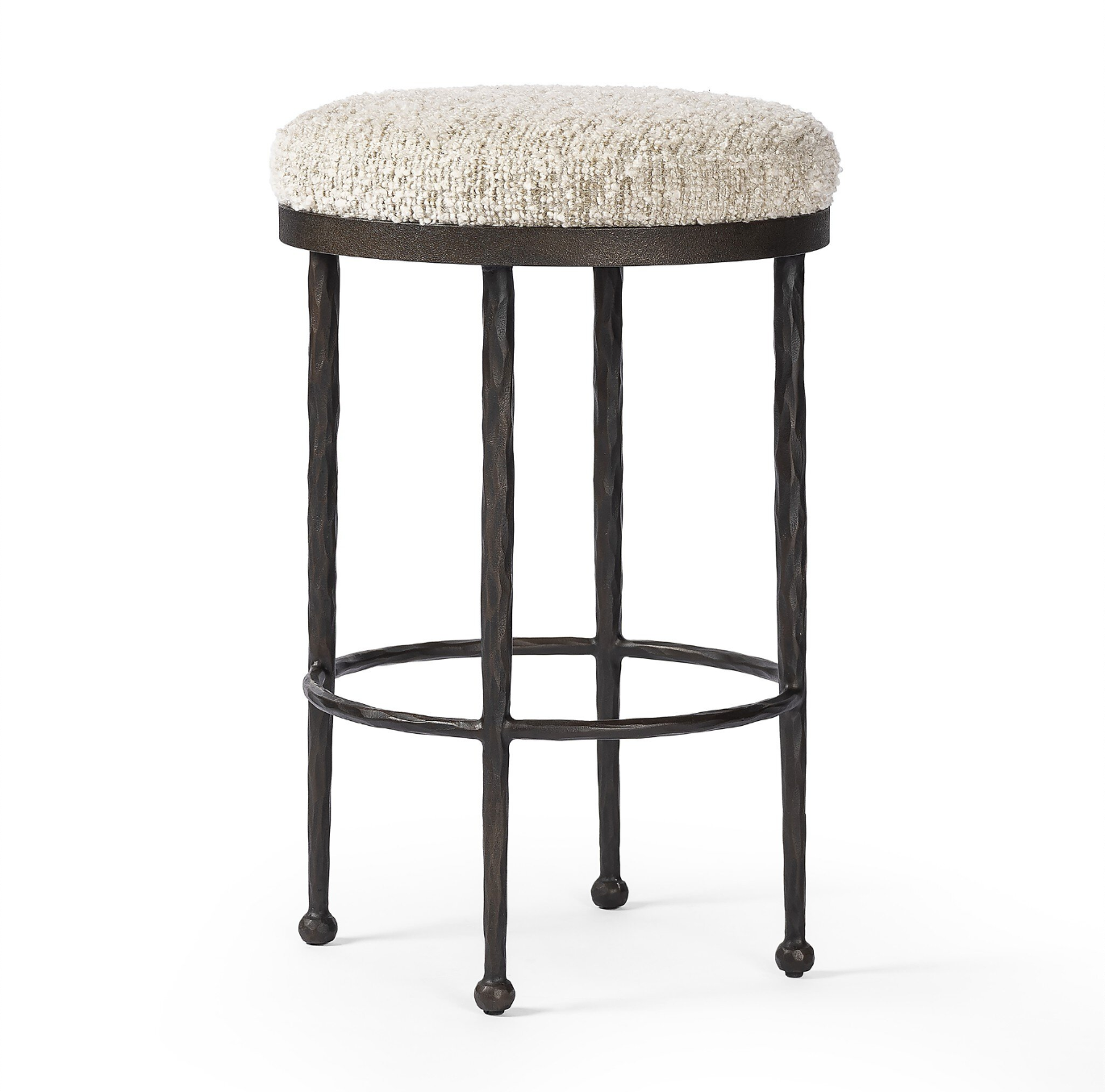 Hammered Bronze Stool