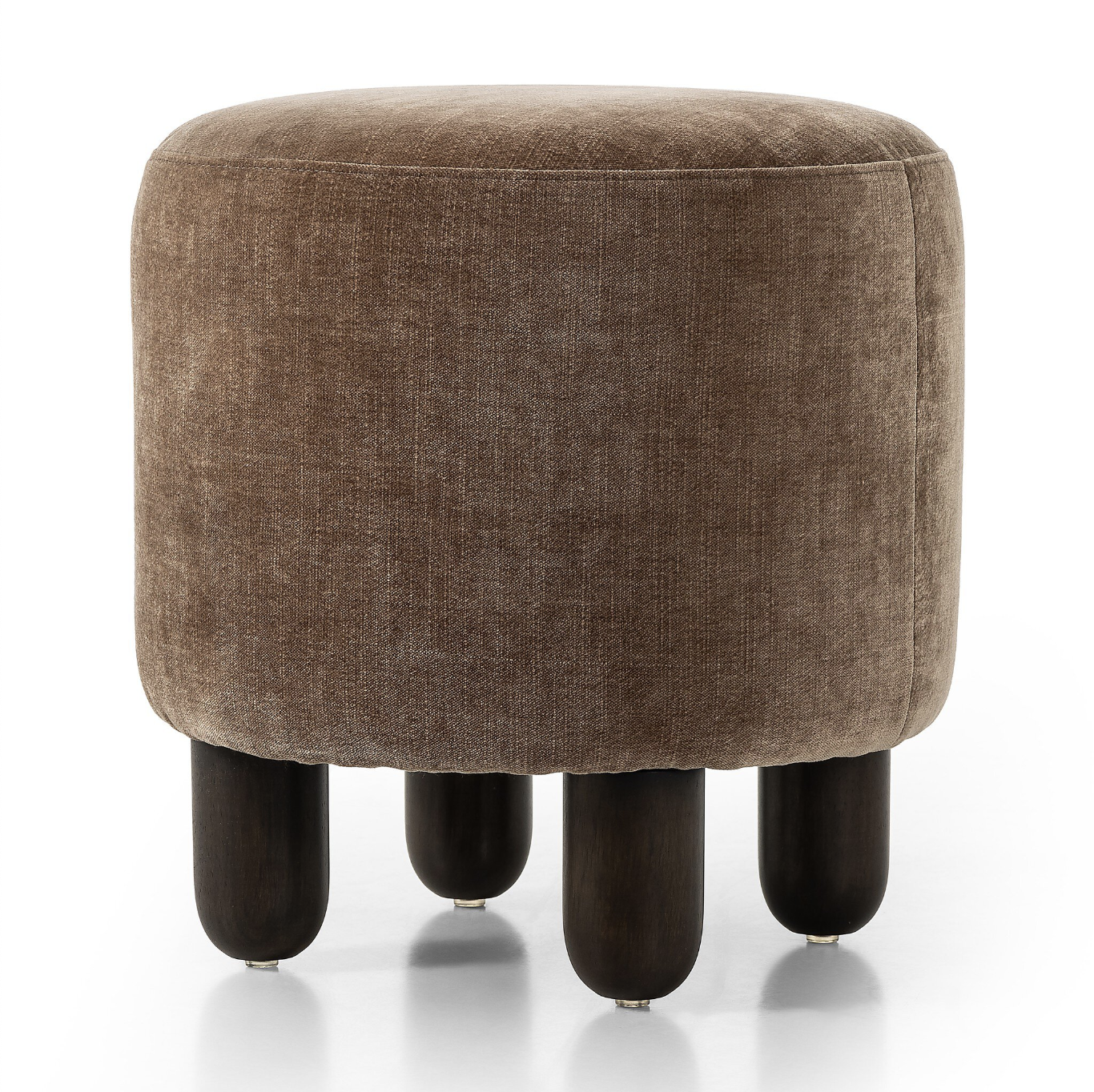 Modern Round Ottoman